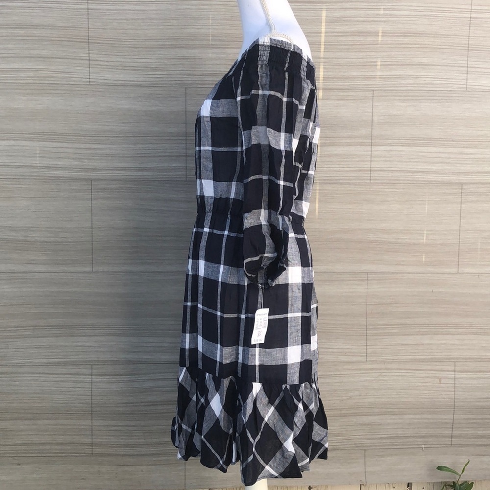 Plaid Dress New with tags Size Medium - Picture 3 of 10